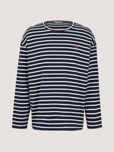 Gestreiftes Langarmshirt - Männer - navy white yd stripe Gestreiftes Langarmshirt - Männer - navy white yd stripe - 7 - TOM TAILOR Denim