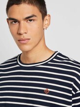 Gestreiftes Langarmshirt - Männer - navy white yd stripe Gestreiftes Langarmshirt - Männer - navy white yd stripe - 9 - TOM TAILOR Denim