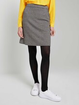 Karierter Minirock - Frauen - beige brown check Karierter Minirock - Frauen - beige brown check - 1 - TOM TAILOR