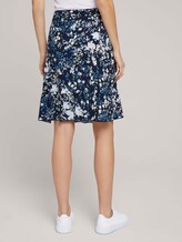 Volant Rock mit Blumenmuster - Frauen - navy bigger flower design Volant Rock mit Blumenmuster - Frauen - navy bigger flower design - 2 - TOM TAILOR
