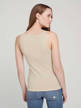 Basic Top - Frauen - soft creme beige Basic Top - Frauen - soft creme beige - 2 - TOM TAILOR Denim
