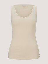 Basic Top - Frauen - soft creme beige Basic Top - Frauen - soft creme beige - 7 - TOM TAILOR Denim