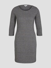 Gemustertes Jerseykleid - Frauen - beige brown check Gemustertes Jerseykleid - Frauen - beige brown check - 7 - TOM TAILOR