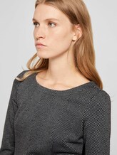 Etuikleid mit Fischgrätmuster - Frauen - dark grey herringbone Etuikleid mit Fischgrätmuster - Frauen - dark grey herringbone - 9 - TOM TAILOR