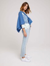 gestreiftes Langarmshirt - Frauen - horizontal blue white stripe gestreiftes Langarmshirt - Frauen - horizontal blue white stripe - 3 - TOM TAILOR Denim