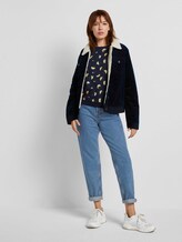 Sweatshirt mit Blumen-Print - Frauen - navy flower alloverprint Sweatshirt mit Blumen-Print - Frauen - navy flower alloverprint - 3 - TOM TAILOR Denim