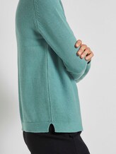 Strukturierter Pullover - Frauen - Salvia Strukturierter Pullover - Frauen - Salvia - 10 - TOM TAILOR