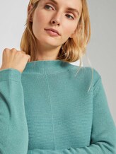 Strukturierter Pullover - Frauen - Salvia Strukturierter Pullover - Frauen - Salvia - 9 - TOM TAILOR