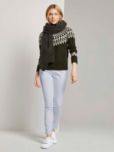 Pullover mit Shetland-Muster - Frauen - Dark Rosin Green Pullover mit Shetland-Muster - Frauen - Dark Rosin Green - 3 - TOM TAILOR