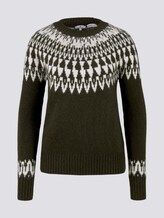 Pullover mit Shetland-Muster - Frauen - Dark Rosin Green Pullover mit Shetland-Muster - Frauen - Dark Rosin Green - 7 - TOM TAILOR