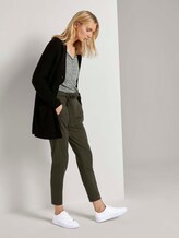 Weiche Strickjacke mit Struktur - Frauen - Deep Black Weiche Strickjacke mit Struktur - Frauen - Deep Black - 3 - TOM TAILOR