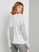 Gebreide trui met vleermuismouwen - Vrouwen - Whisper White Gebreide trui met vleermuismouwen - Vrouwen - Whisper White - 2 - TOM TAILOR