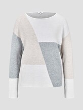 Gebreide trui met vleermuismouwen - Vrouwen - Whisper White Gebreide trui met vleermuismouwen - Vrouwen - Whisper White - 7 - TOM TAILOR