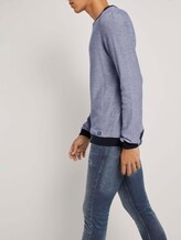 Strukturierter Pullover - Männer - navy white arc design Strukturierter Pullover - Männer - navy white arc design - 9 - TOM TAILOR Denim