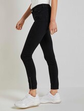 Jona Extra Skinny Jeans mit Reißverschlussdetail - Frauen - used dark stone black denim Jona Extra Skinny Jeans mit Reißverschlussdetail - Frauen - used dark stone black denim - 3 - TOM TAILOR Denim