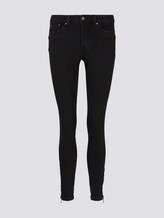 Jona Extra Skinny Jeans mit Reißverschlussdetail - Frauen - used dark stone black denim Jona Extra Skinny Jeans mit Reißverschlussdetail - Frauen - used dark stone black denim - 7 - TOM TAILOR Denim