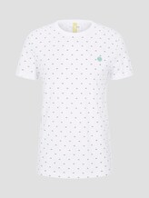 Gemustertes T-Shirt - Männer - white triangle stripe print Gemustertes T-Shirt - Männer - white triangle stripe print - 7 - TOM TAILOR Denim