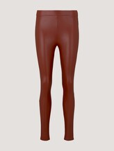 Kunstleder Leggings - Frauen - Rust Orange Kunstleder Leggings - Frauen - Rust Orange - 7 - TOM TAILOR Denim