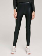 Kunstleder Leggings - Frauen - Deep Black Kunstleder Leggings - Frauen - Deep Black - 1 - TOM TAILOR Denim