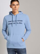 Hoodie met print - Mannen - Light Blue Indigo Hoodie met print - Mannen - Light Blue Indigo - 5 - TOM TAILOR Denim