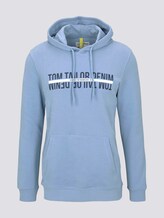 Hoodie met print - Mannen - Light Blue Indigo Hoodie met print - Mannen - Light Blue Indigo - 7 - TOM TAILOR Denim