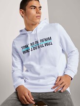 Hoodie met print - Mannen - White Hoodie met print - Mannen - White - 5 - TOM TAILOR Denim