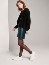 Minirock aus Kunstleder - Frauen - Deep Green Lake Minirock aus Kunstleder - Frauen - Deep Green Lake - 3 - TOM TAILOR Denim