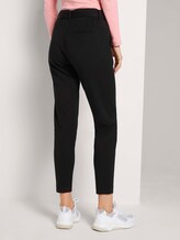 Loose Fit Hose mit Bindegürtel - Frauen - Deep Black Loose Fit Hose mit Bindegürtel - Frauen - Deep Black - 2 - TOM TAILOR