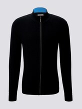 Strickjacke mit Seide - Männer - Black Strickjacke mit Seide - Männer - Black - 7 - TOM TAILOR