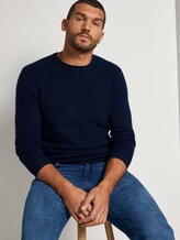 Strickpullover mit Seide - Männer - Sky Captain Blue Strickpullover mit Seide - Männer - Sky Captain Blue - 5 - TOM TAILOR