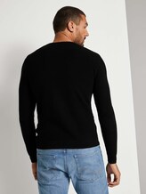 Strickpullover mit Seide - Männer - Black Strickpullover mit Seide - Männer - Black - 2 - TOM TAILOR