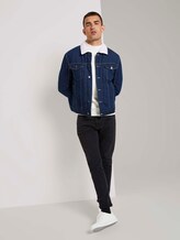 Stehkragen Pullover mit Strukturmuster - Männer - Light Marsmallow Stehkragen Pullover mit Strukturmuster - Männer - Light Marsmallow - 3 - TOM TAILOR