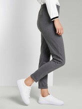 Gemusterte Loose Fit Hose - Frauen - dark grey herringbone Gemusterte Loose Fit Hose - Frauen - dark grey herringbone - 11 - TOM TAILOR