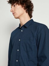 Gemustertes Hemd Slim Fit - Männer - navy abstract print Gemustertes Hemd Slim Fit - Männer - navy abstract print - 9 - TOM TAILOR Denim