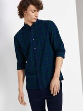 Kariertes Flanell Hemd - Männer - blue green tartan check Kariertes Flanell Hemd - Männer - blue green tartan check - 5 - TOM TAILOR Denim