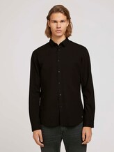 Slim Stretch Hemd - Männer - Black Slim Stretch Hemd - Männer - Black - 1 - TOM TAILOR Denim