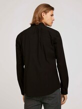 Slim Stretch Hemd - Männer - Black Slim Stretch Hemd - Männer - Black - 2 - TOM TAILOR Denim