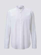 Feines Stehkragenhemd - Männer - White Feines Stehkragenhemd - Männer - White - 7 - TOM TAILOR Denim