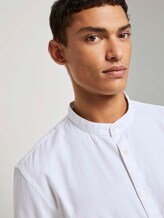 Feines Stehkragenhemd - Männer - White Feines Stehkragenhemd - Männer - White - 9 - TOM TAILOR Denim