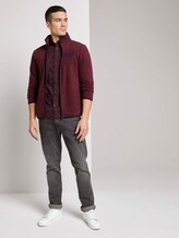 Kariertes Stretch Hemd - Männer - burgundy black check Kariertes Stretch Hemd - Männer - burgundy black check - 3 - TOM TAILOR