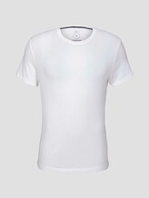 Basic T-Shirt - Männer - Light Marsmallow Basic T-Shirt - Männer - Light Marsmallow - 7 - TOM TAILOR