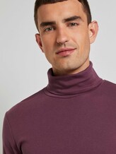 Basic Rollkragen Langarmshirt - Männer - Dusty Wildberry Red Basic Rollkragen Langarmshirt - Männer - Dusty Wildberry Red - 9 - TOM TAILOR