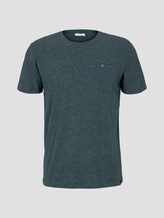 Gemustertes T-Shirt - Männer - Stroke Green Gemustertes T-Shirt - Männer - Stroke Green - 7 - TOM TAILOR