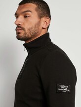 Ottoman Troyer Sweatshirt - Männer - Black Ottoman Troyer Sweatshirt - Männer - Black - 9 - TOM TAILOR