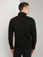 Ottoman Sweatjacke mit Stehkragen - Männer - Black Ottoman Sweatjacke mit Stehkragen - Männer - Black - 2 - TOM TAILOR