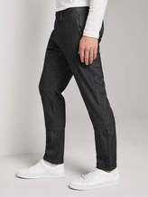 Fein strukturierte Chino Hose - Männer - dark grey structure Fein strukturierte Chino Hose - Männer - dark grey structure - 11 - TOM TAILOR