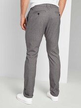 Fein strukturierte Chino Hose - Männer - light grey structure Fein strukturierte Chino Hose - Männer - light grey structure - 2 - TOM TAILOR