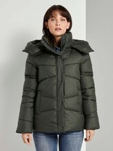 Puffer Winter Jas - Vrouwen - Dark Rosin Green Puffer Winter Jas - Vrouwen - Dark Rosin Green - 1 - TOM TAILOR