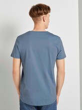 T-Shirt mit Print - Männer - Light Blue Indigo T-Shirt mit Print - Männer - Light Blue Indigo - 2 - TOM TAILOR Denim