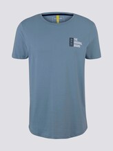 T-Shirt mit Print - Männer - Light Blue Indigo T-Shirt mit Print - Männer - Light Blue Indigo - 7 - TOM TAILOR Denim